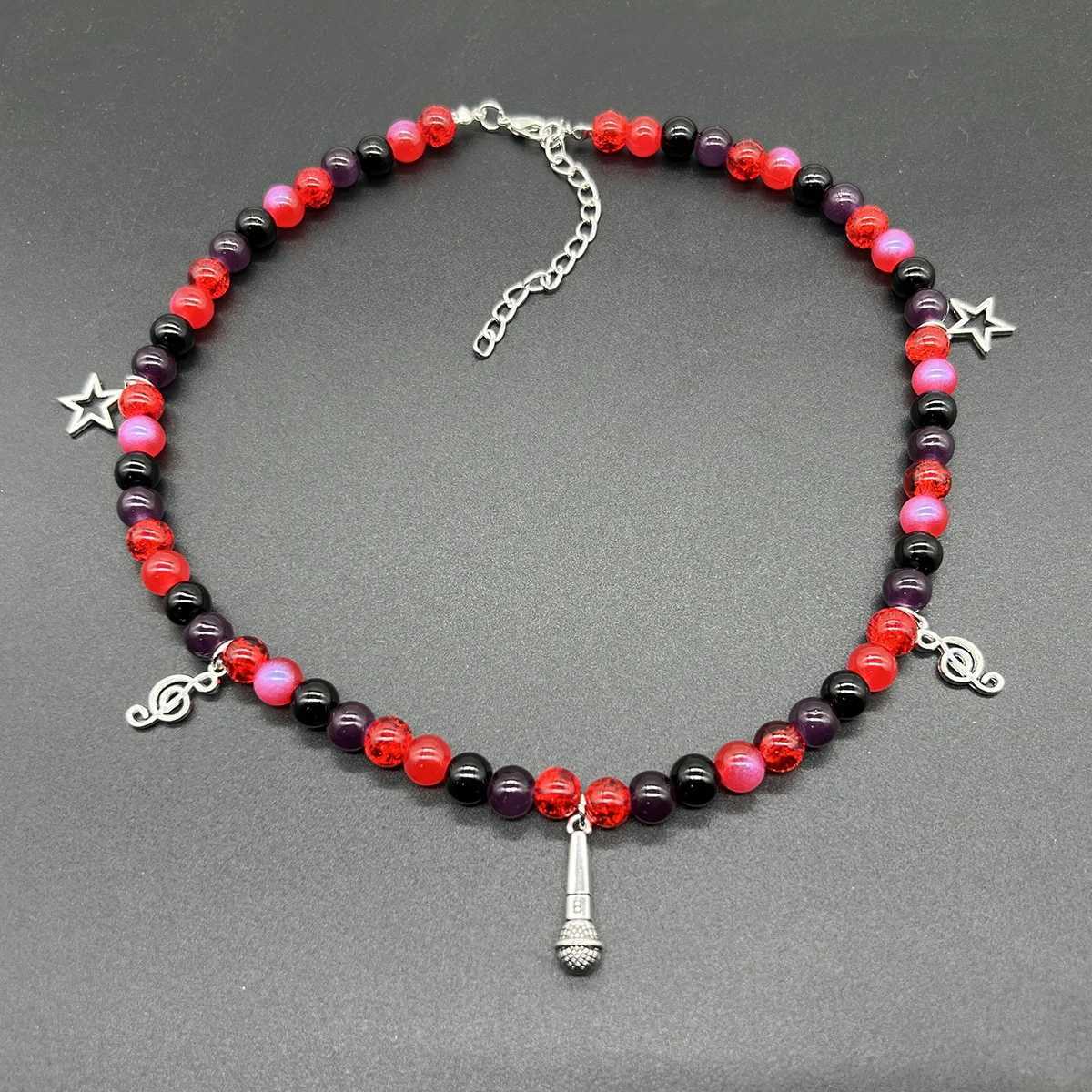 TV girl lover matching necklace bracelet who really cares about album inspiration necklace couple beads bracelet friend jewelry gift W240913