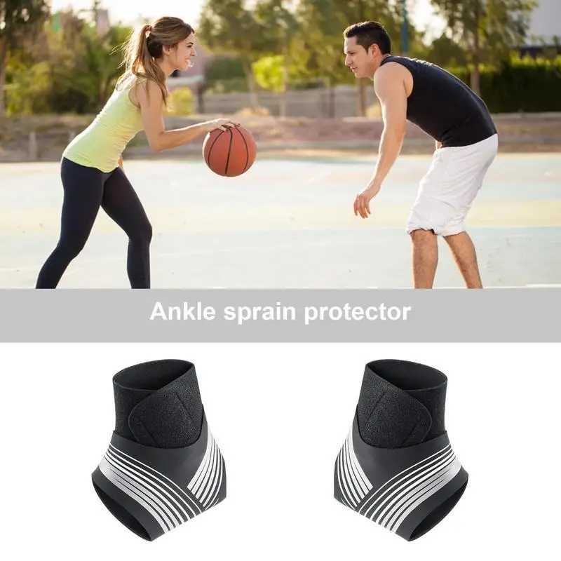 Protective Football Ankle Support Basketball Ankle Brace Compression Socks Breathable Heel Wraps Ankle Protector Y240913