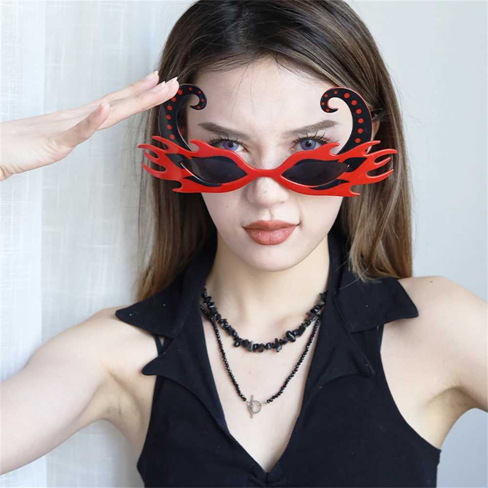 Other Fashion Accessories Halloween Mask Funny Glasses Party Decoration Cosplay Anime Novelty Special Use Horror Holiday Dress Up H240913