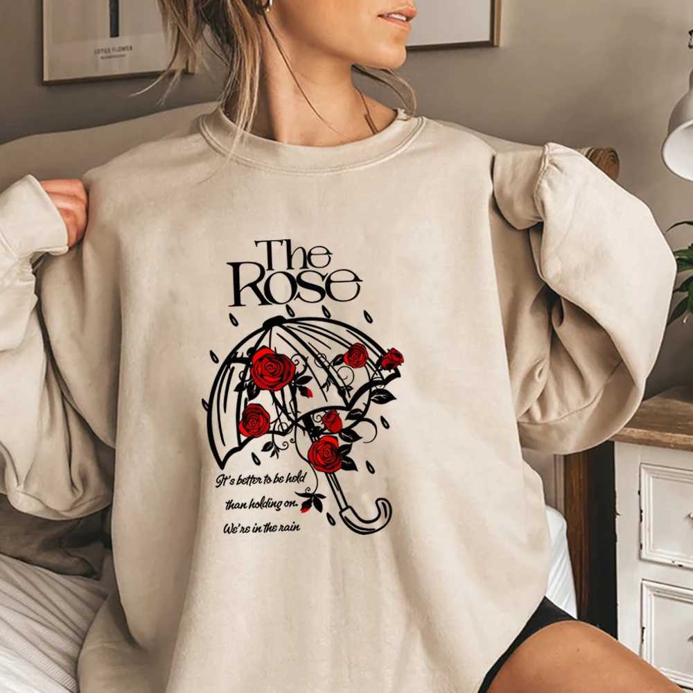 Aesthetic Shes in The Rain Sweatshirt The Rose Kpop Shirt Dawn To Dusk Tour Sweater Kpop Rock Hoodie Streetwear Women Tops M240912