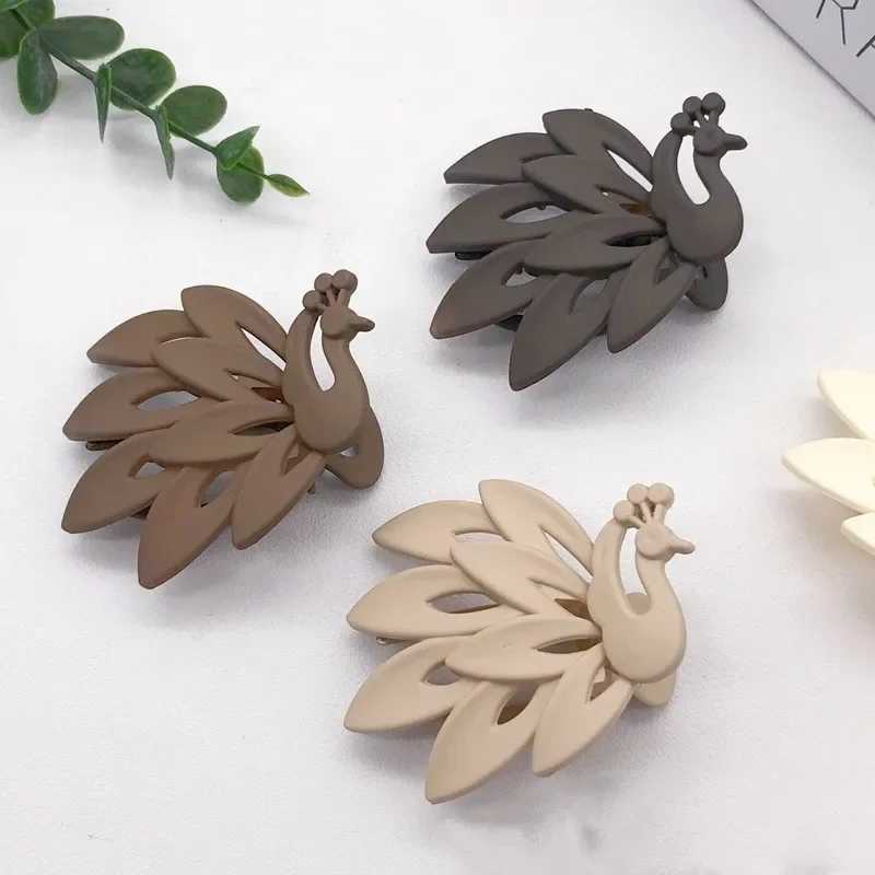 Multi-style Hot Sale New Frosted Small Geometry Solid Color Clip Hairpin Hair Claw Barrettes for Women Girl Accessories HeadwearX2409