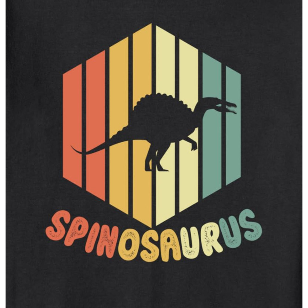 Long Sleeve Shirts for Men sweatshirt Retro Spinosaurus Dinosaur Paleontolgy Funny Gift Sweatshirt Tee Streetwear Casual tops clothes