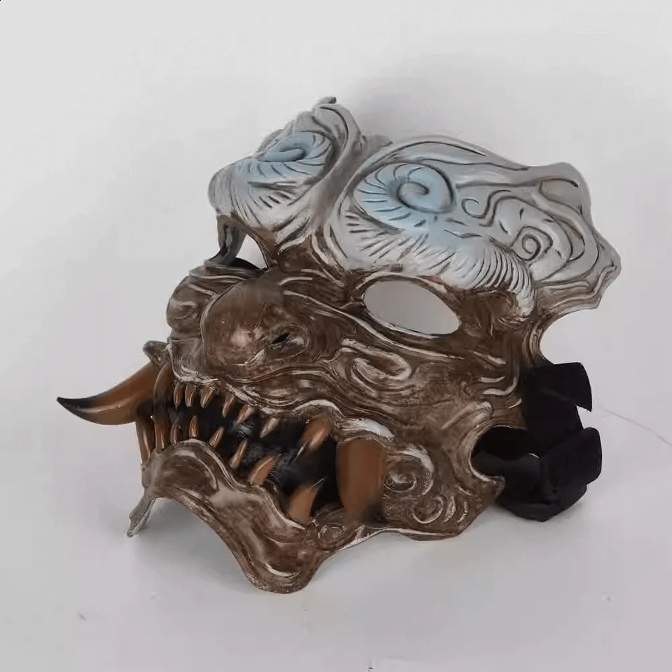 Black Myth Wukong Nuo Cosplay Mask Halloween Costume Props Game Theme Party Carnival Accessories Men Takerlama 240910