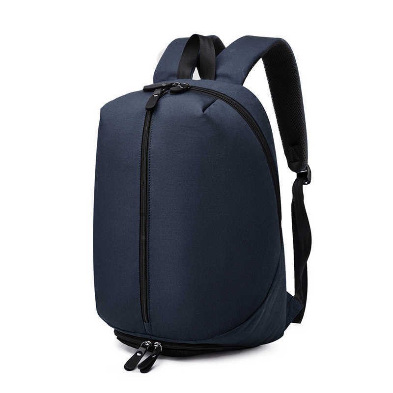 Waterproof trendy men's backpack vertical square fitness backpack outdoor Luggage Backpack 240915