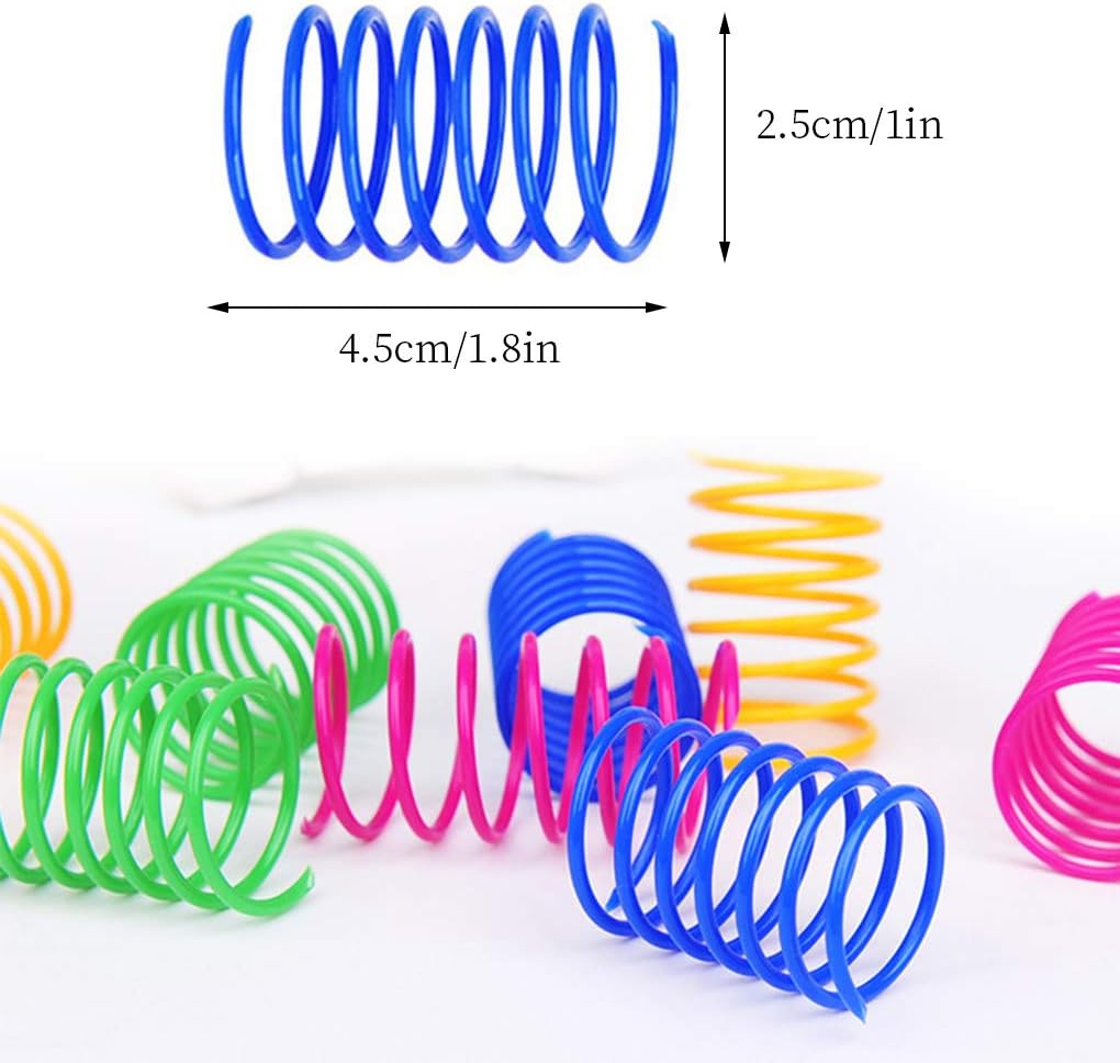 Cat Spiral Cat Toy to Kill Time and Keep Fit Interactive Cat Toy Heavy Springs