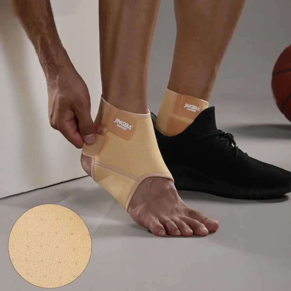 New Neoprene Ankle Support Elastic Adjustable Ankle Compression Support Black Blue Grey Beige Ankle Brace Unisex Y240913