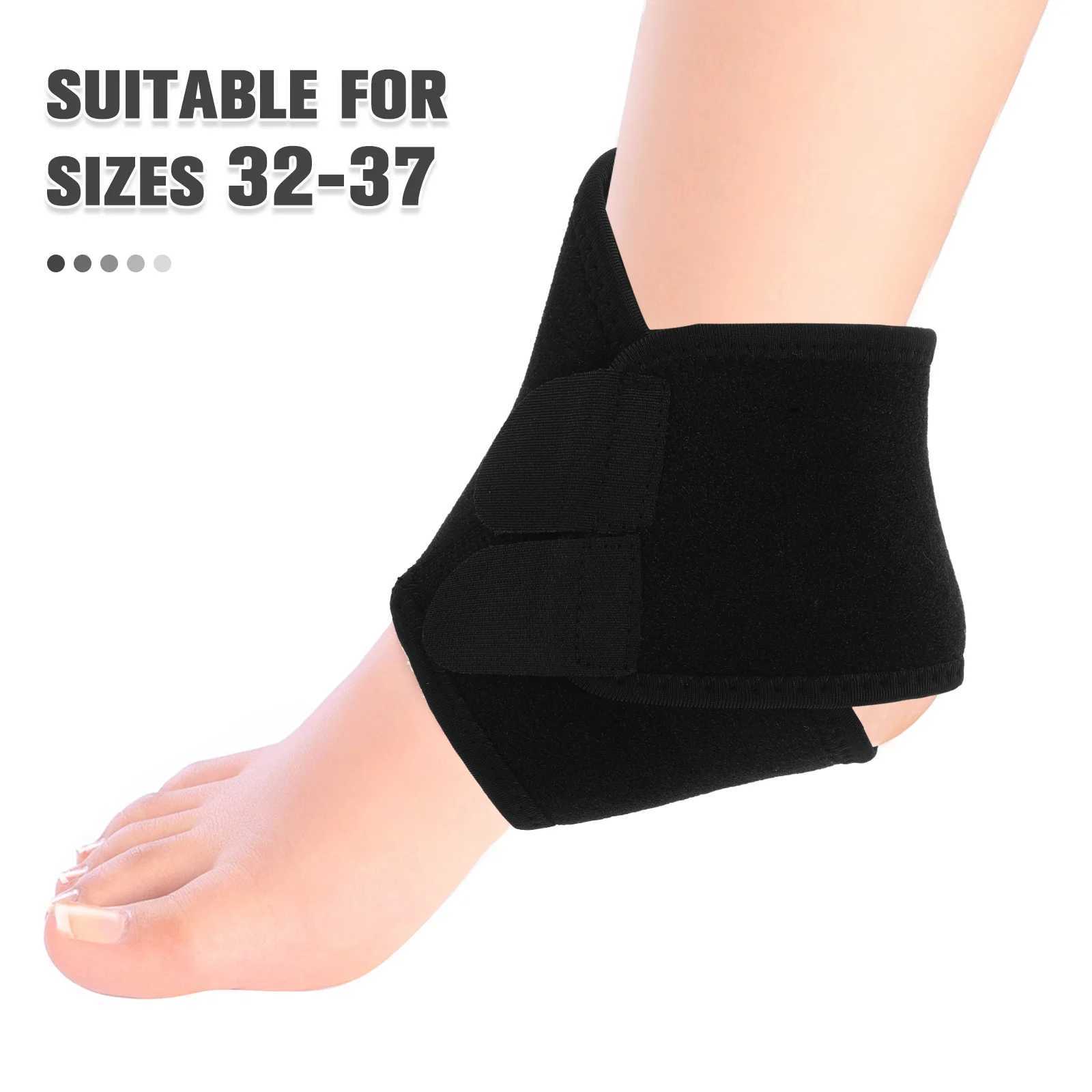 2 Pcs Childrens Ankle and Foot Braces Knee Kids Youth Sleeve Sport Pads Support Soccer Ok Cloth Spandex Soft Protectors for Y240913