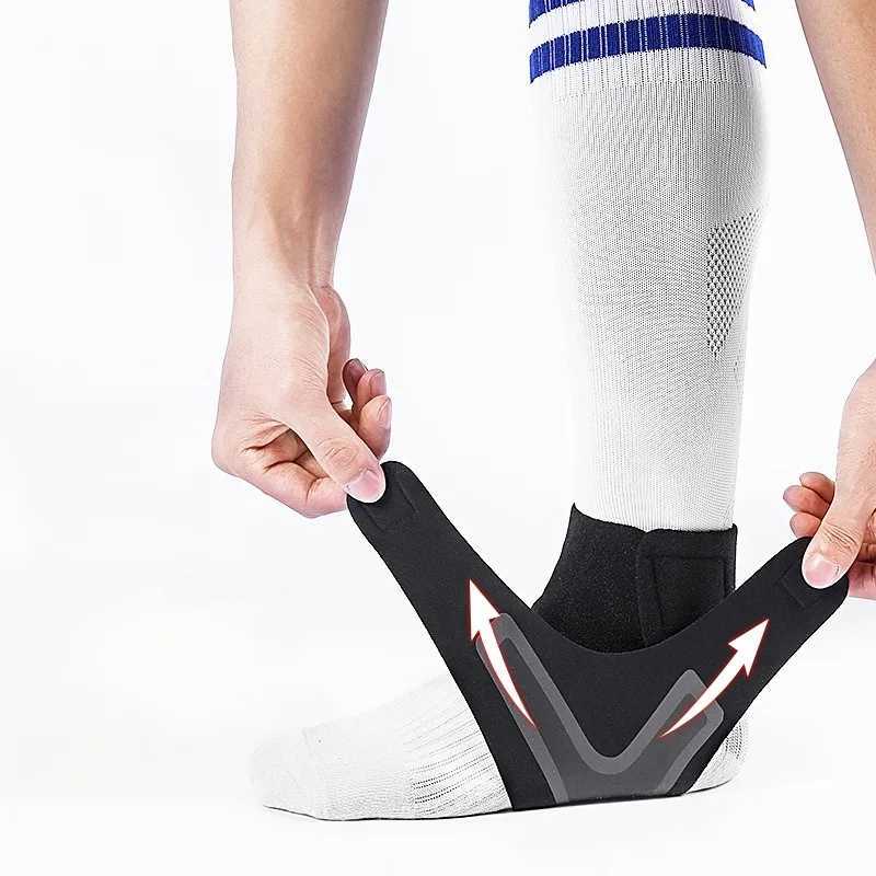 Ankle Support BraceElasticity Free Adjustment Protection Foot BandageSprain Prevention Sport Fitness Guard Band Y240914