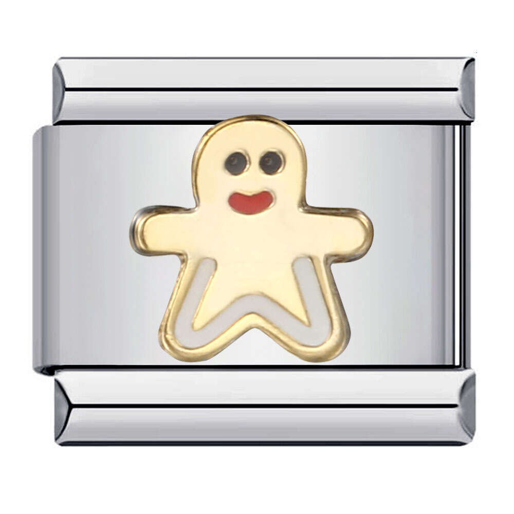 Good Mood Bead DIY Welding Enamel Bracelet Elastic Splicing Strap Chain Italian Charm Links Fit 9Mm Bracelet Jewelry DIY Making Gifts