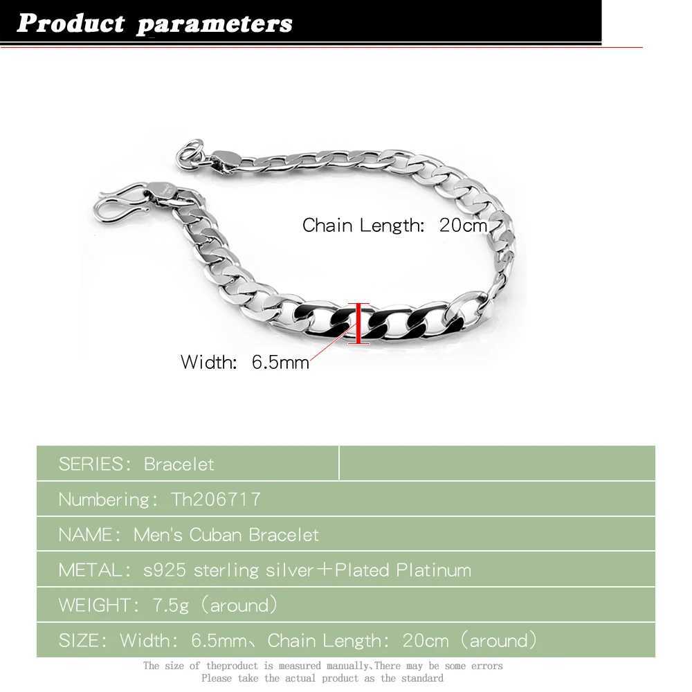 Personality New 925 Silver Chain Charm Whip Bracelet For Original Charm Men Womens Jewelry Gift Popular Chain Gift For BoyX240913