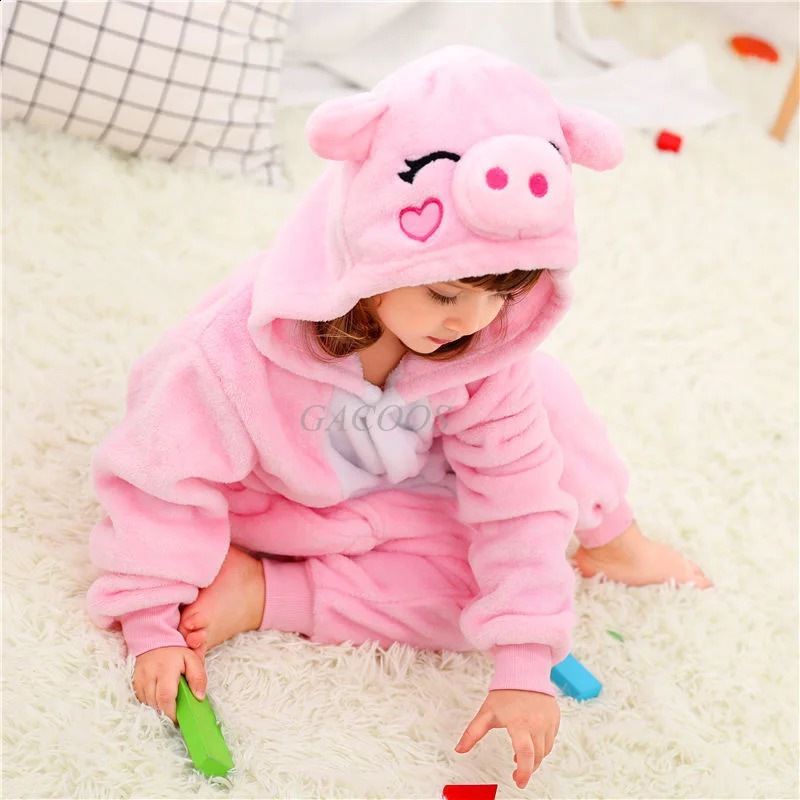 Tiger Wolf Animal Pijamas Unicorn Rabbit Panda Onesie for Adults Kids Pajamas Winter Women Men Cosplay Kigurumi Pyjamas Jumpsuit 240910