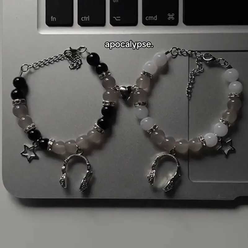 Post sex cigarette bead matching bracelet Y2K CAS inspired jewelry W240913