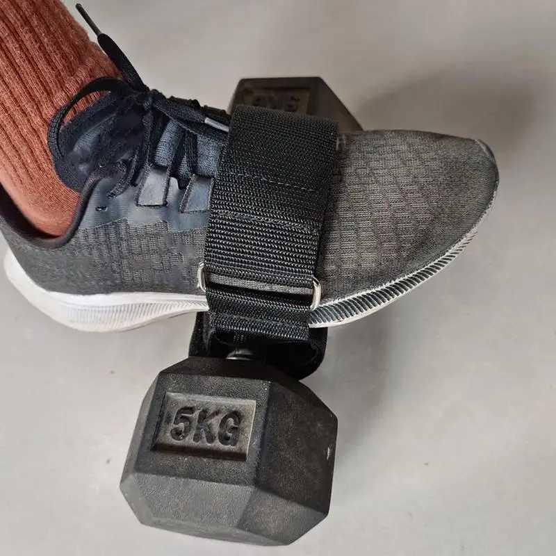 Dumbbell Ankle Straps Adjustable Ankle Wrist Cuffs Home Gym Equipment Feet Dumbbell Attachment 2Pcs Ankle Straps For Home Gym Y240913