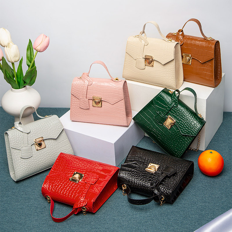 Alligator Pattern wallet purse 2024 Ladies Handbag Retro Fashion Small Square Bags luxury designer womens shoulder crossbody bags 6 colors CSD2409132