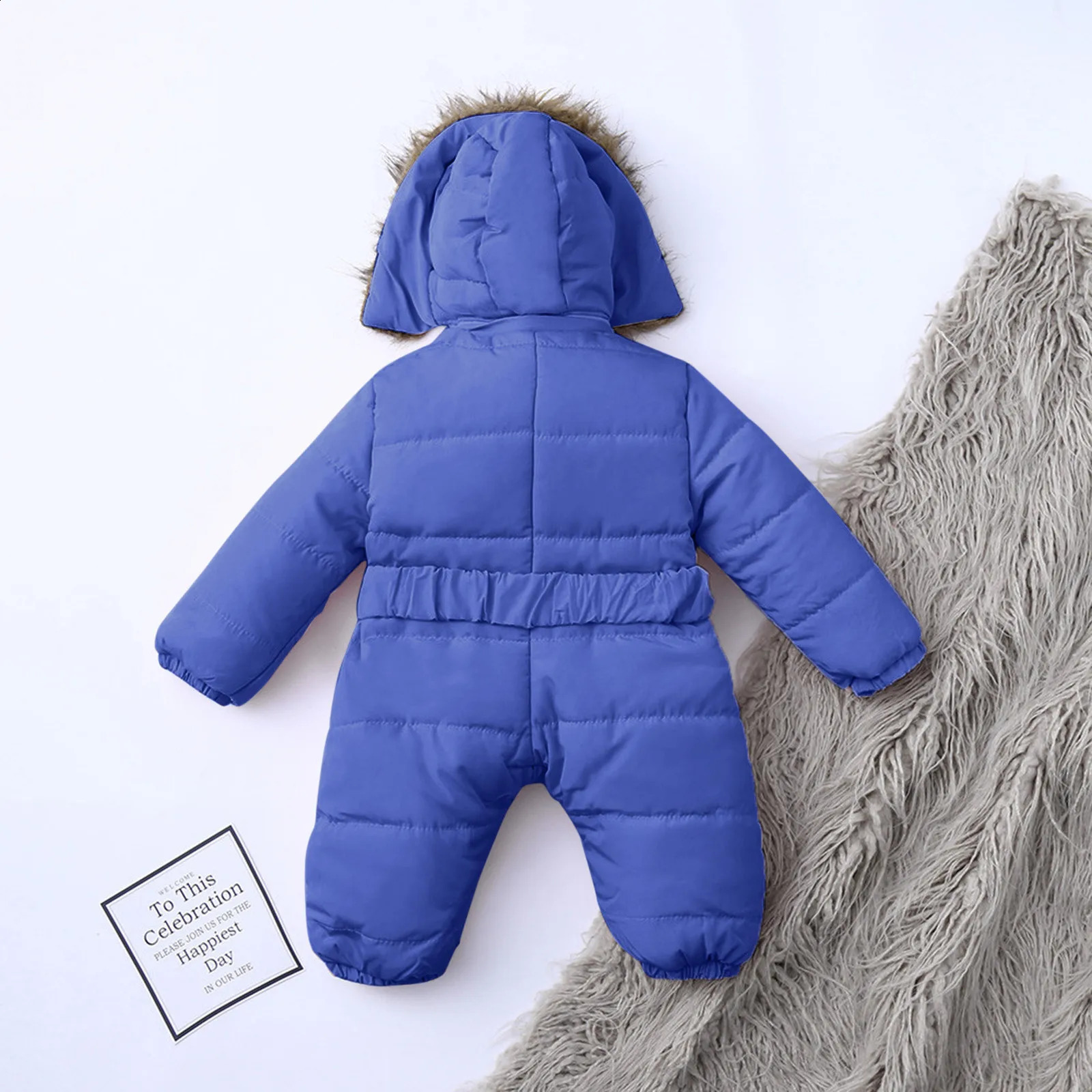 Boys Snow Bib Size 9 Infant Baby Girls Boys Romper Suit Warm Hooded Snowsuit Jumpsuit Down Coat Romper Young Adult Snow Suits 240904