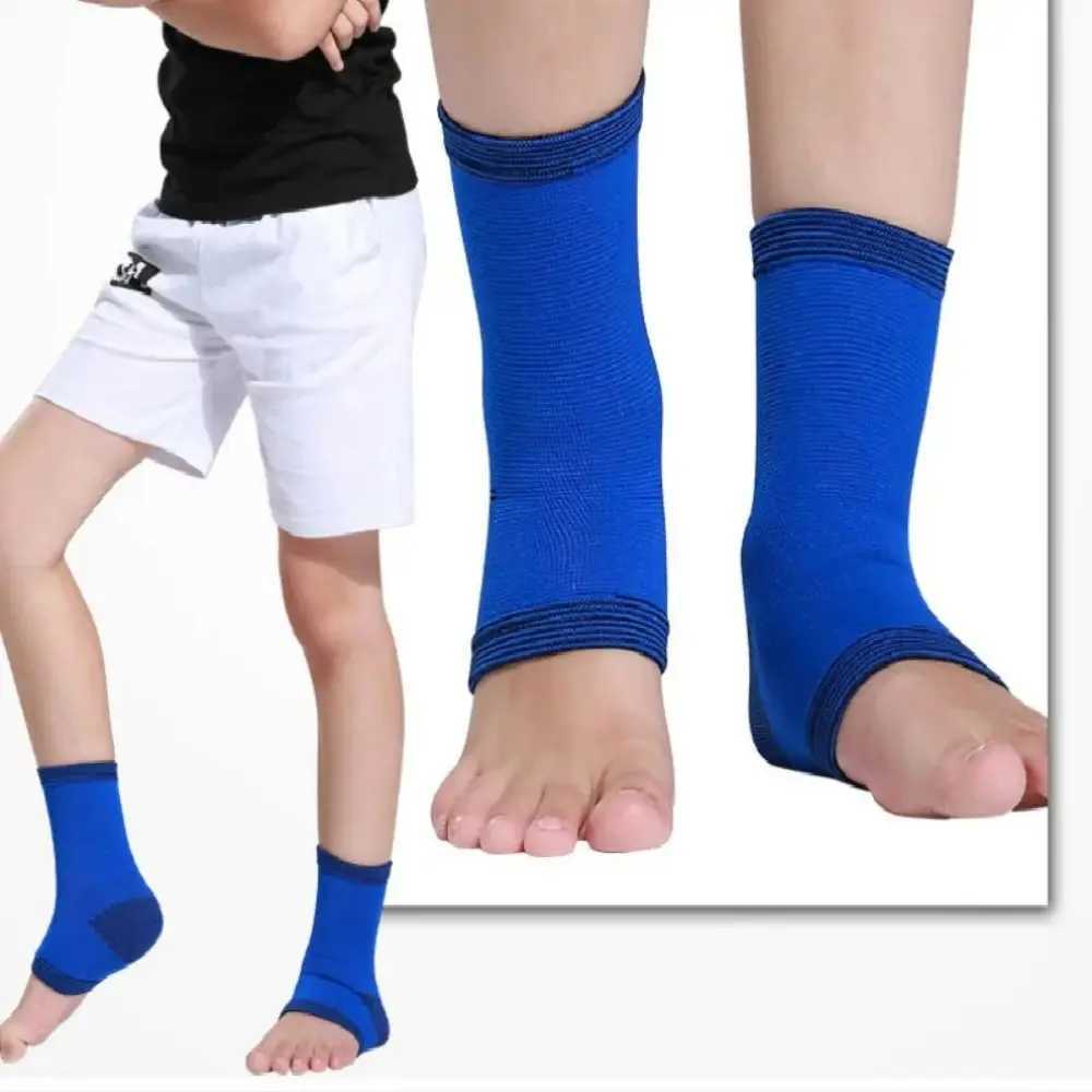 New Children Ankle Protective Cover Sports Outdoors Ankle Compression Brace Support Breathable Cycling Running Fitness Accessory Y240913