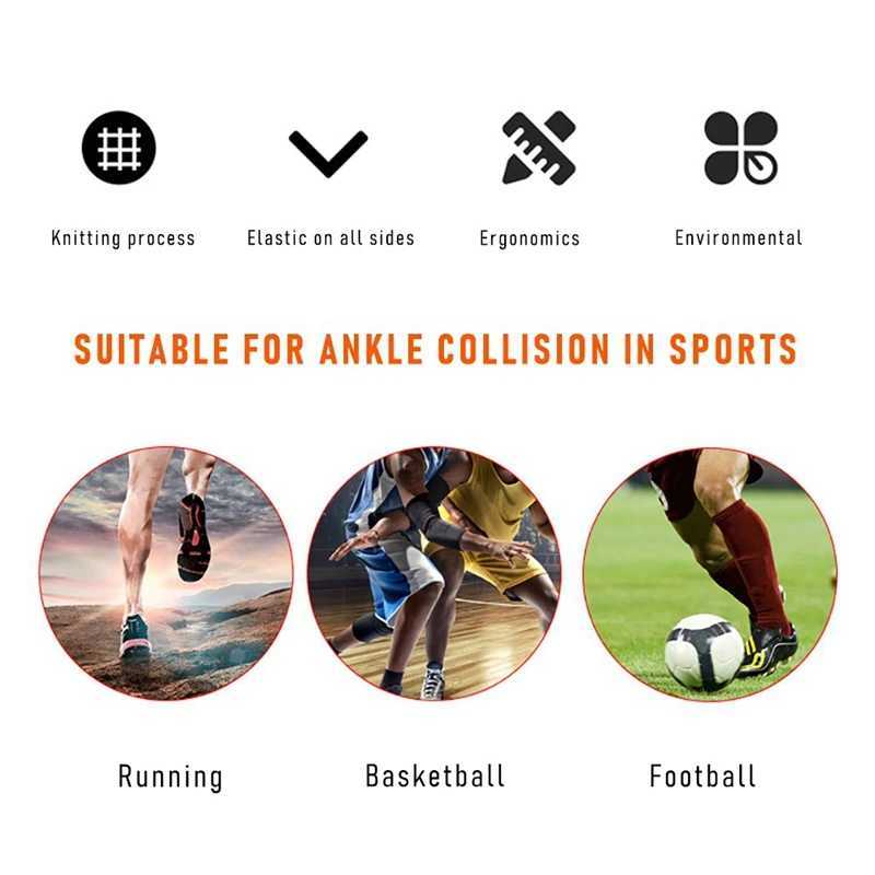 1 PCS 3D Compression Nylon Strap Belt Ankle Protector Football Ankle Support Basketball Ankle Brace Protective Y240913