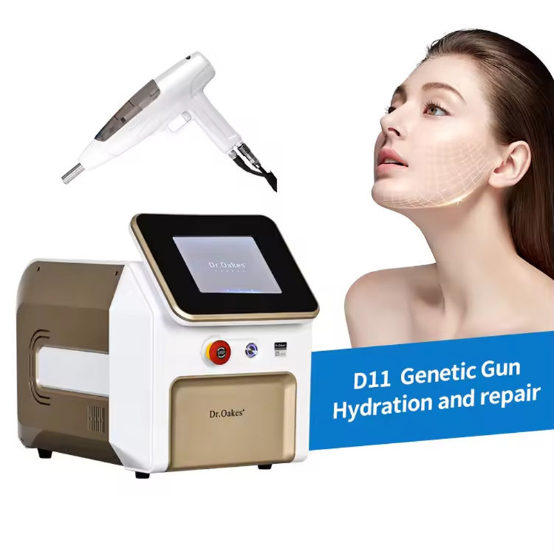 High Pressure D11 Gene Gun Needleless Mesotherapy Device High Pressure Pump Skin Rejuvenation Wrinkle Remover Beauty Machine