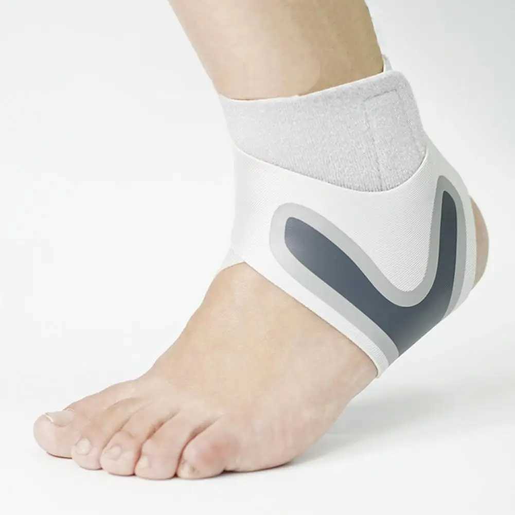 1Pc Wearable Ankle Support Sweat Absorption Ankle Guard Breathable Joint Stability Protective Football Ankle Support Y240913
