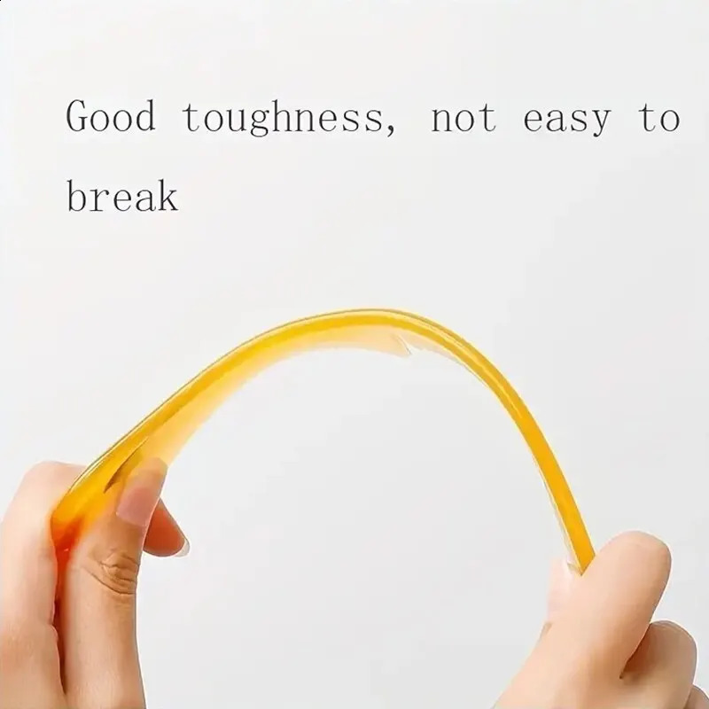 A Pack Of 10 Ox Tendon Combs Set In Yellow AntiStatic Thickened And Durable Color 240911