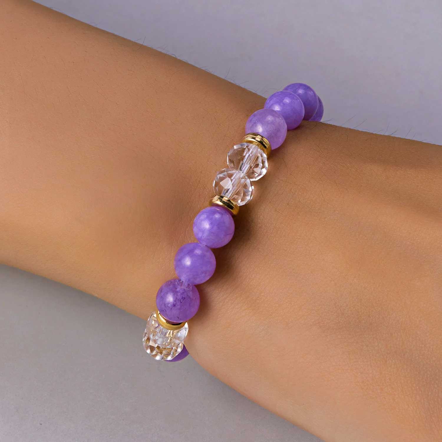 12 Zodiac Signs Beaded Bracelet Women Cancer Virgo Leo Colored Crystal Natural Stone Handmade Bracelet Jewelry W240913