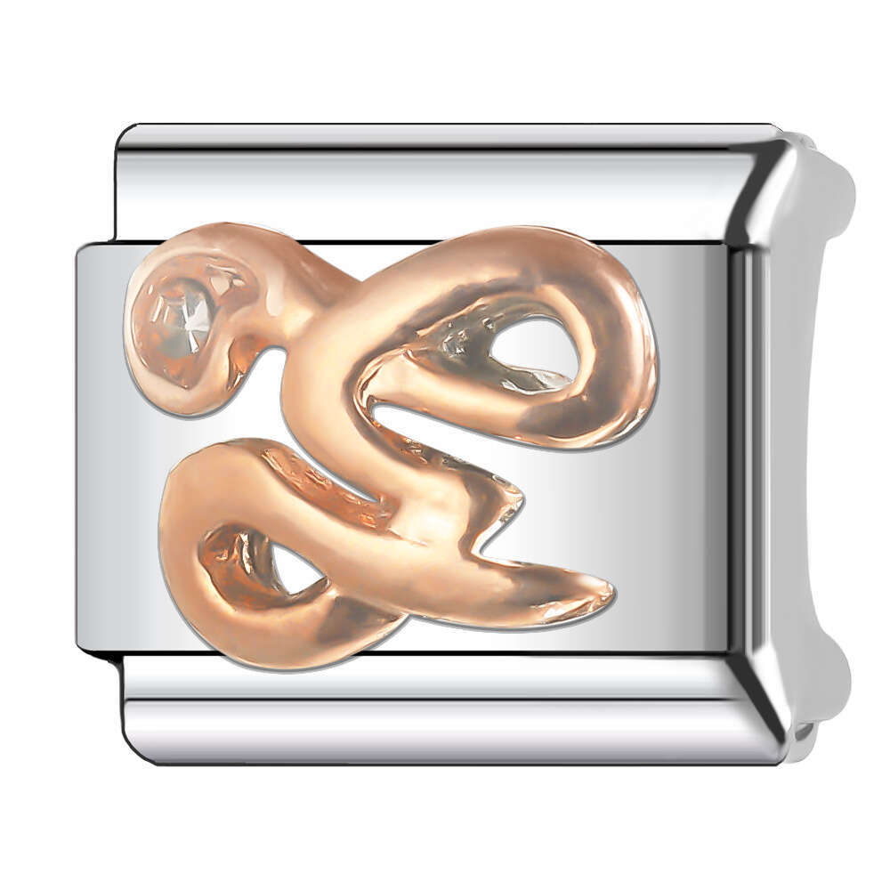 2024 New Women's Gift Letters Bead Italian Charms Links Beads Fit 9Mm Stainless Steel Bracelet Making Jewelry