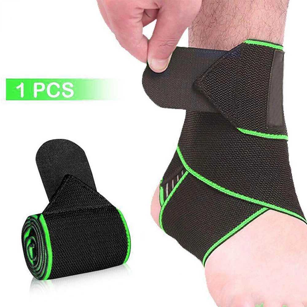 1 PCS Breathable Ankle Brace Wrap Adjustable Ankle Stabilizer for Heel Pain Injury Recovery Protector Sleeve Ankle Support Strap Y240913