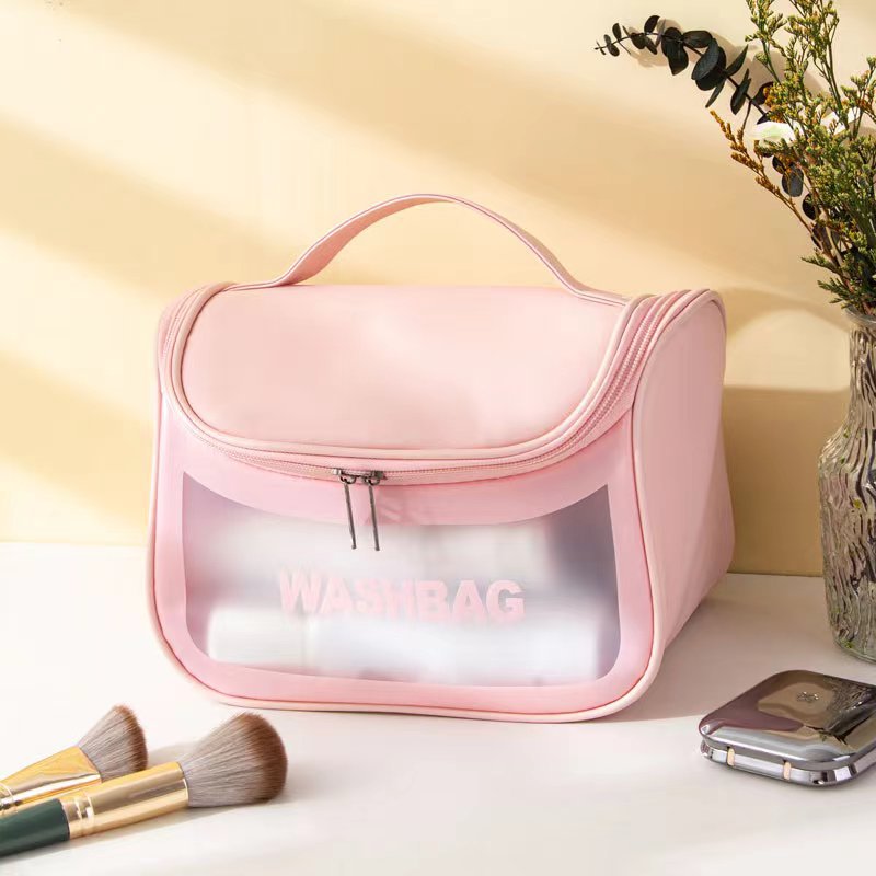 Makeup bag New large capacity portable makeup bag waterproof and simple wash bag portable storage bag for travel
