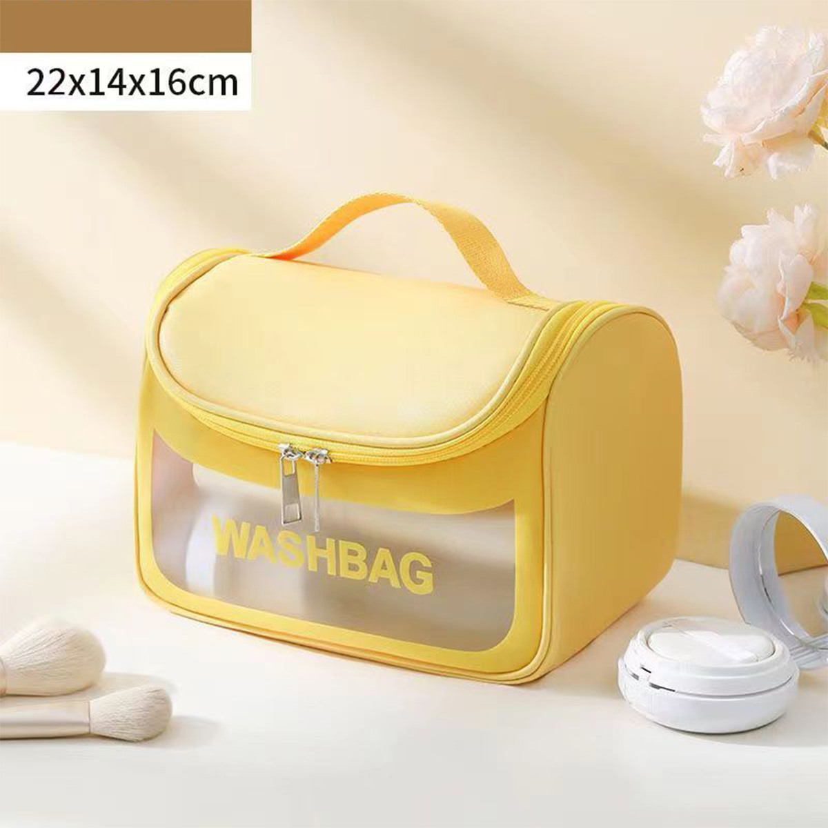 Makeup bag New large capacity portable makeup bag waterproof and simple wash bag portable storage bag for travel