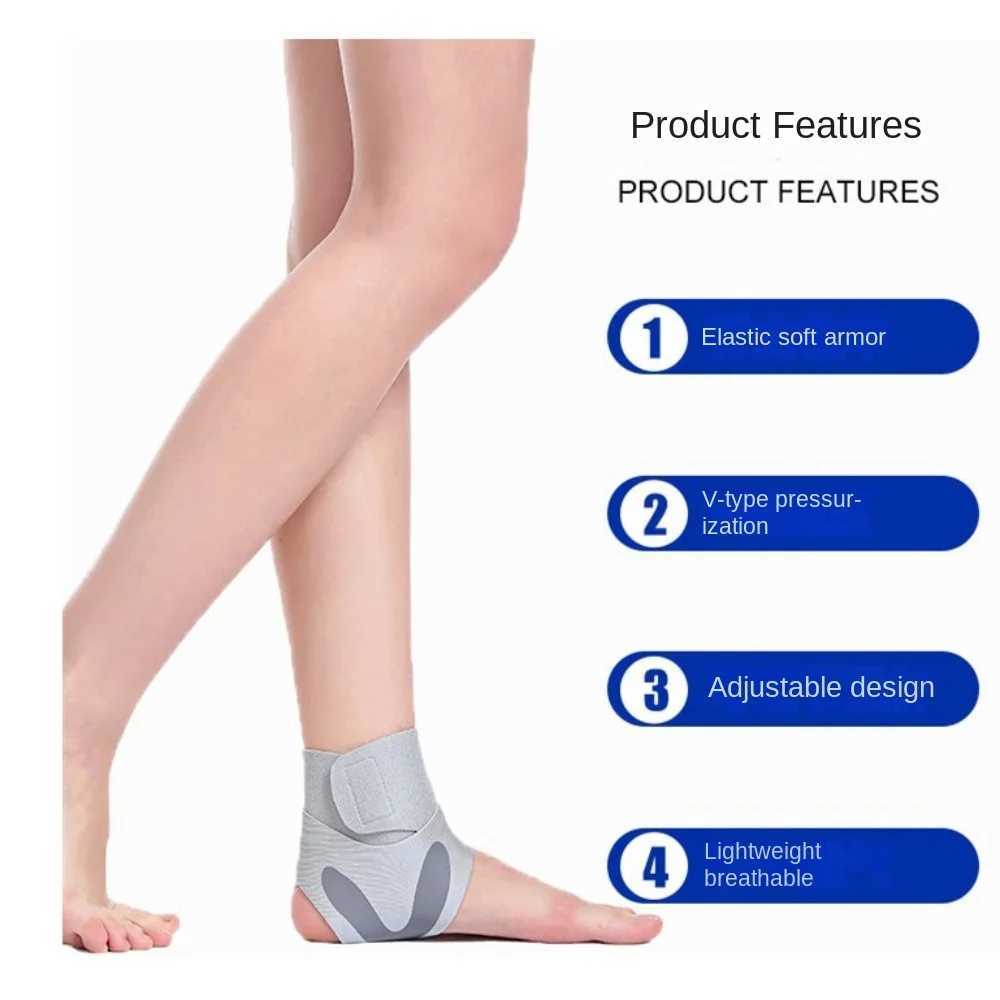 Adjustable Ankle Support Brace Elastic Guard Compression Ankle Strap Protective Anti-Sprain Sports Ankle Protector Foot Sprain Y240913