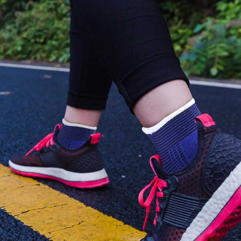 1/2pcs Super Soft Ankle Support Protection Gym Running Protection Foot Bandage Elastic Ankle Brace Guard Sport Fitness Support Y240913