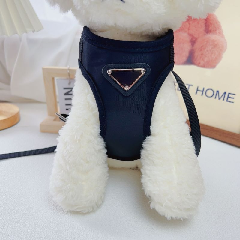 New Designer Pet Draw Harness Adjustable Small Dogs Leash Dog Accessories for French Bulldog Chihuahua Puppy Supplies