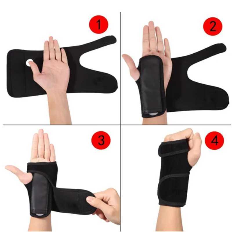Wrist Support 1PC Adjust Splint Sprains Arthritis BandBandage Orthopedic Hand Brace Wrist Support Finger Splint Carpal Tunnel Syndrome z240913{categor