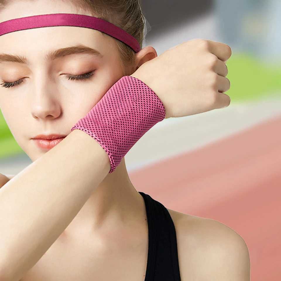 Wrist Support Sport Wristband Fitness Wristband Running Cycling Cool Sweat-Absorbing Wristband Wrist Guard Wrist Support z240913