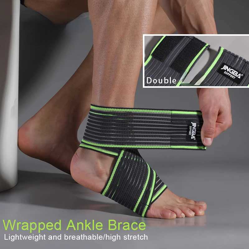1 PCS Ankle Support Brace Ankle Guards Adjustable Compression Ankle Braces for Sports Protection Tobillera Y240913