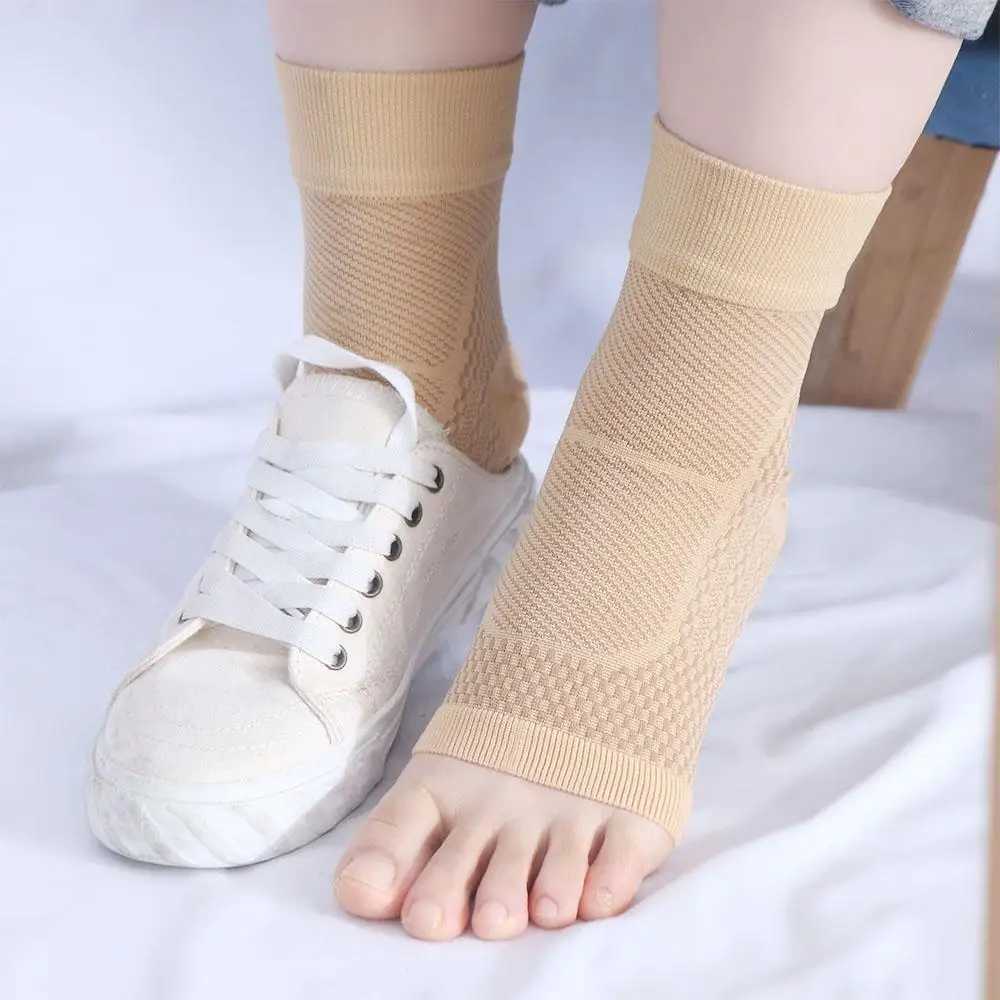 Support Heel Spur Pain Sprained Swollen Reduces Swelling Ankle Foot Support Compression Sleeve Ankle Brace Compression Socks Y240913
