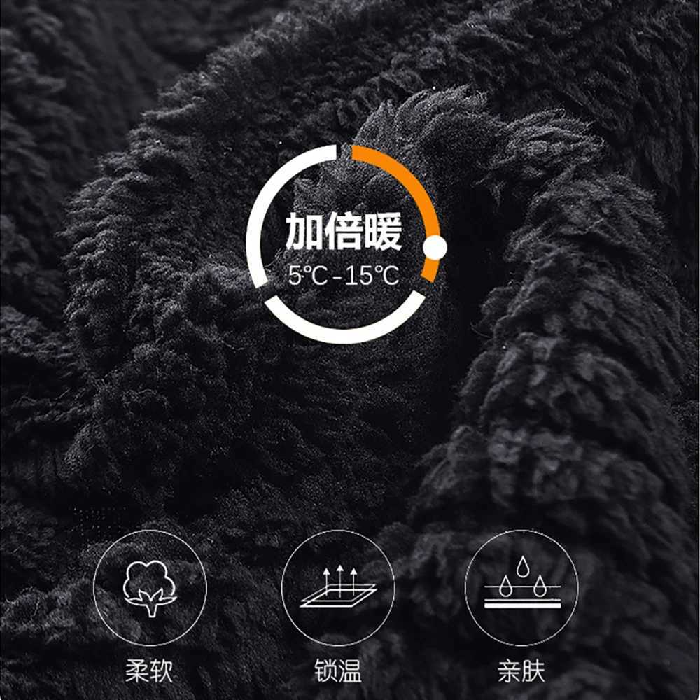 Winter Warm Flannel Thicken Plush Sleepwear Mens Pajama Sets L-3XL Simple Casual Zipper Pajamas Comfortable Soft Pijama Hombre Y240913