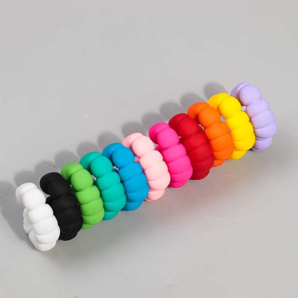 4pcs Korea Acrylic Heart Clip on Earrings for Women Mixed Color Irregular C-Shape Ear Cuff No Piercing Cartilage Earclip JewelryX240913