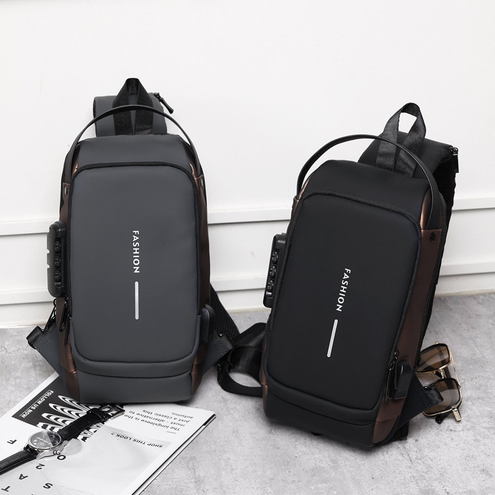 2024Canvas Waist with Adjustable Strap, hot Durable Chest Bag Men, Outdoor Travel, Mens Bumbag Fannypack for Vacation, Christmas Gift (Black)