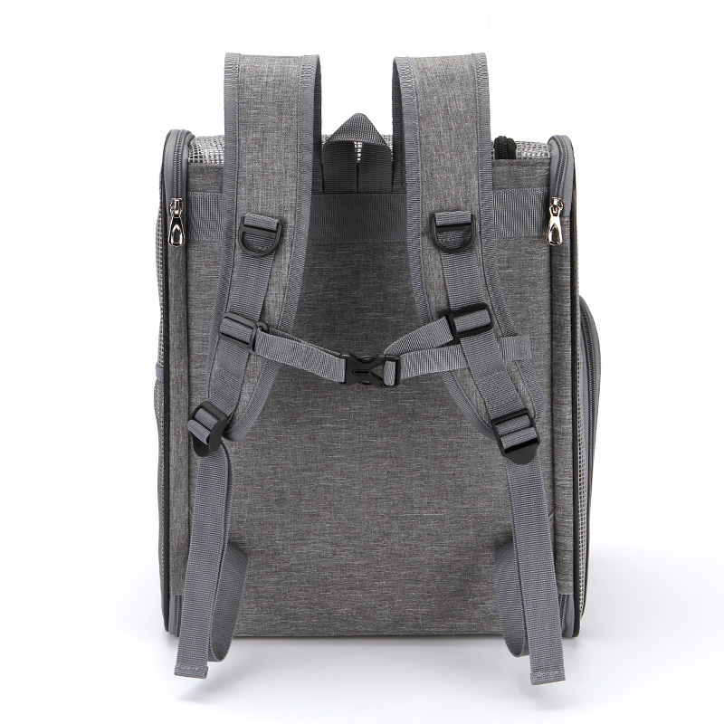 Halloween Pet Bag Mesh Breathable Skylight Pet Backpack Convenient for Going Out Pet Backpack Small Cat Bag Dog Bag Factory