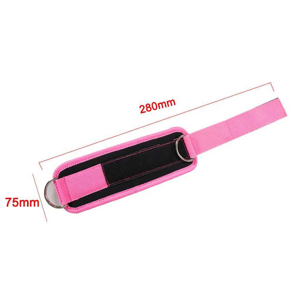 Cable Ankle Straps for Cable Machines Leg Strength D-Ring Foot Support Cuffs Ankle Protector Cuffs for Gym Workouts Y240913