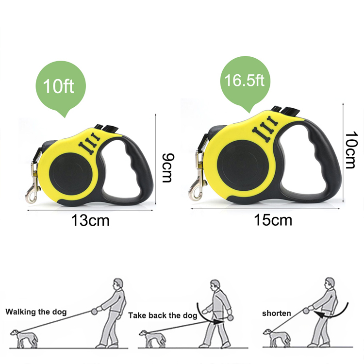 3M/5M Retractable Dog Leash Automatic Flexible Dog Puppy Cat Traction Rope Belt Dog Leash for Small Medium Dogs Pet Products