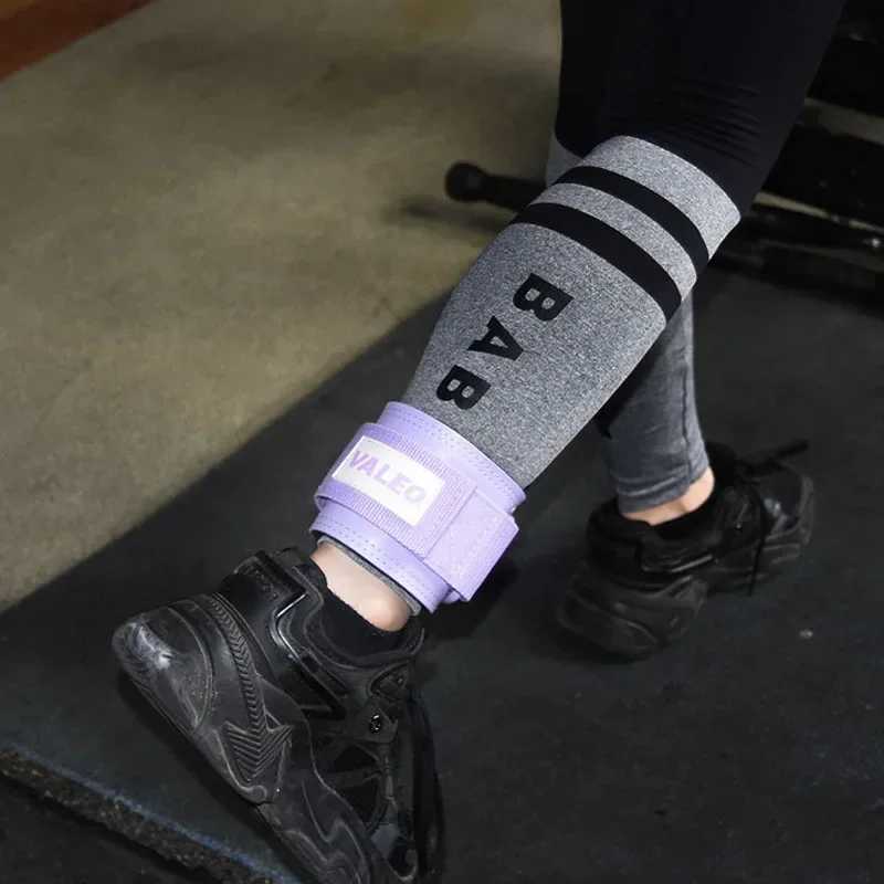 1Pcs Leather Fitness Ankle Straps Adjustable D-Ring Foot Support Cuffs Gym Leg Strength Workouts Pulley Buckle Sports Feet Guard Y240913