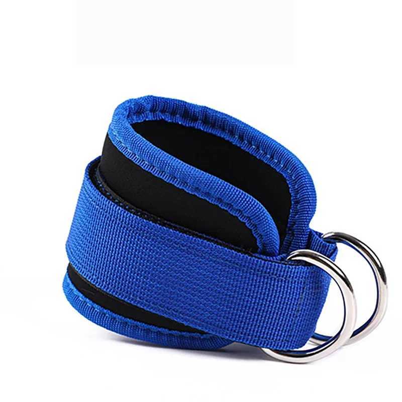 Fitness Ankle Straps Adjustable D-Ring Support Cuffs Gym Leg Excercises Training Workouts Sports Fit Guard Safety Abductors Y240914