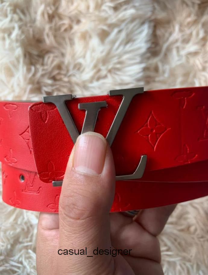 louievuitton belt louis vuittonbelt real leather designer for woman belts smooth not deform wrinkle letter men luxury width 4cm deser vouitton lv lvt vuittonly og37