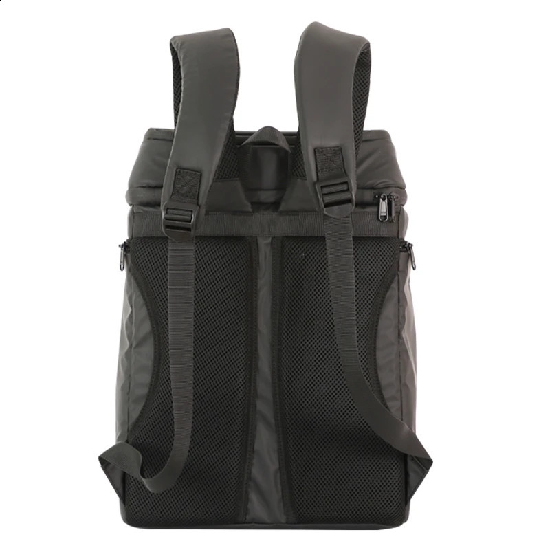 Large refrigerant bag 23L leather film 30 cans insulated backpack travel beach ice beer thermal insulation Denonis 240910