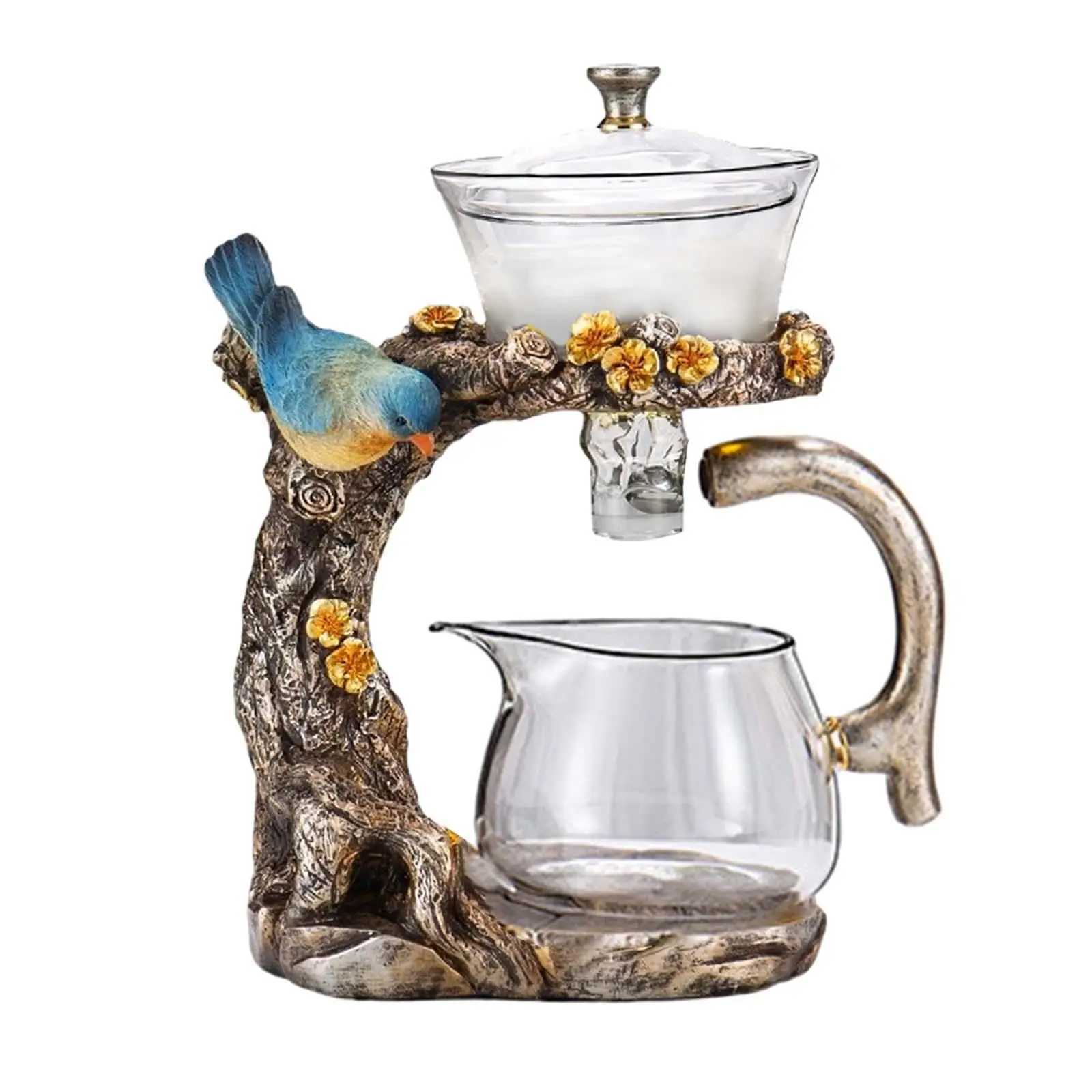 Teapot semi-automatic teapot for New Years office birthday gift dad gift table decoration X240913