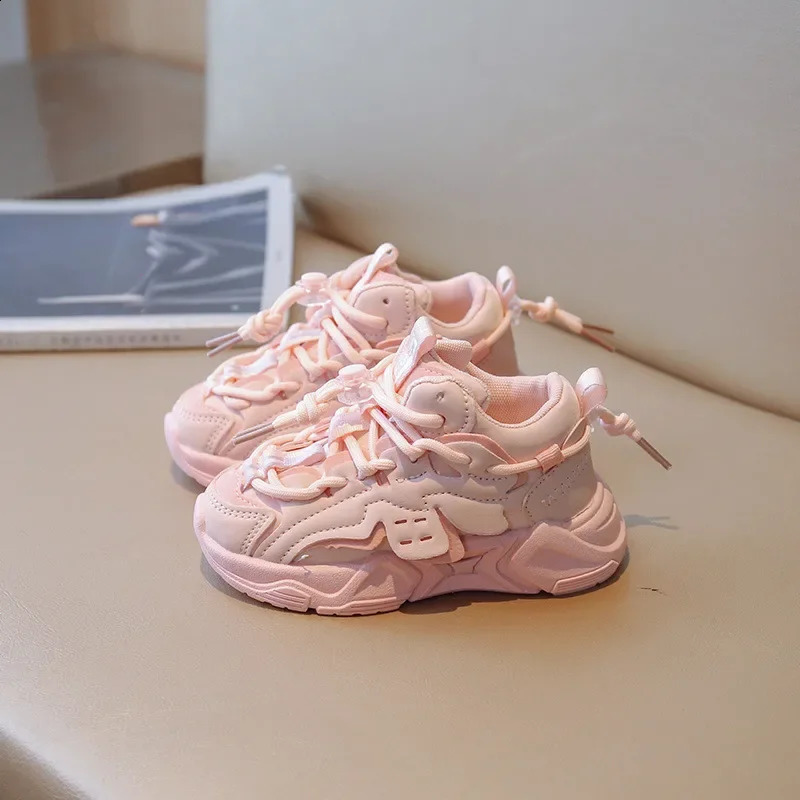 Size 23-36 baby and toddler shoes suitable for boys and girls breathable mesh childrens casual sports shoes non slip childrens sports shoes 240913