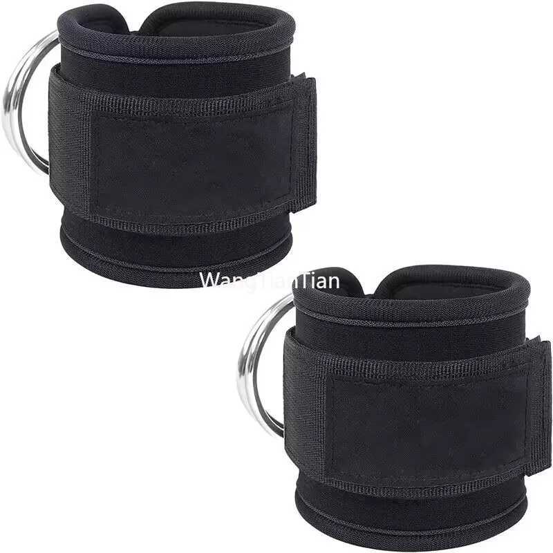 1pc Adjustable Ankle Straps TPE Resistance Rope Support Ankle for Gym Cable Machines Fitness Yoga Pilates Ankle Sport Support Y240913