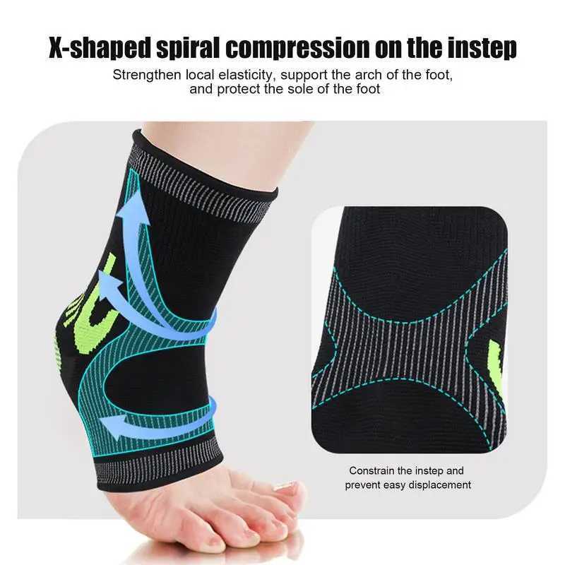 Compression Sleeve For Ankle Breathable Knitted Sleeve Ankle Protector Elastic Ankle Wraps Support For Martial Arts Kickboxing G Y240913